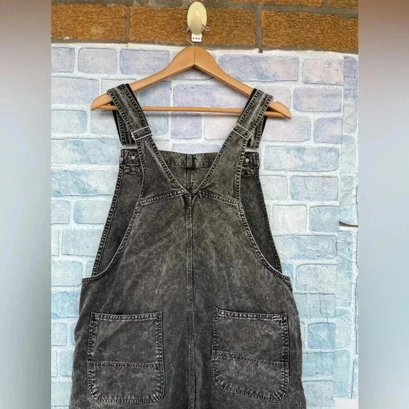 Carhartt Work In Progress acid Black Bib Double Knee Overalls large - Picture 13 of 16